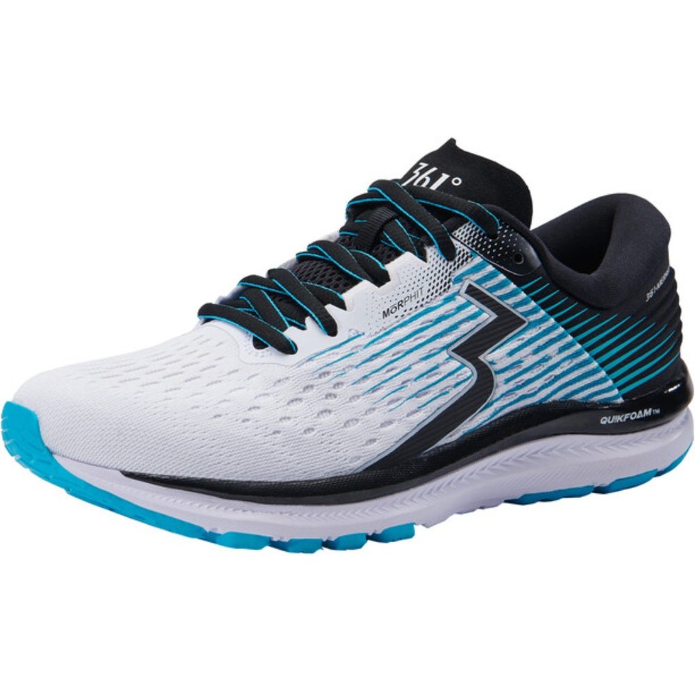 361 Degrees Meraki 4 White/Scuba Blue Sz 9.5 NWT! - Picture 1 of 4